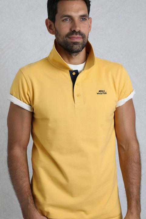 Produktbild Weird Fish Miles Poloshirt Baumwolle aus biologischem Anbau (L)