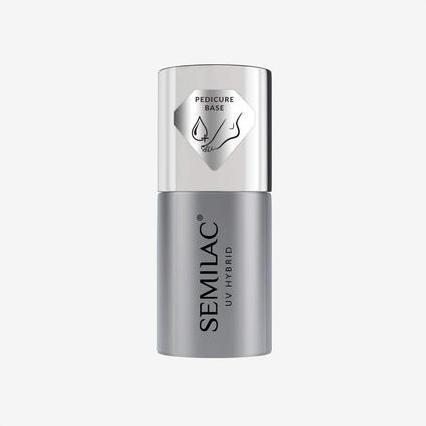 Actual product image Semilac Base for hybrid varnishes Pedicure Base 7ml universal (Base coat)