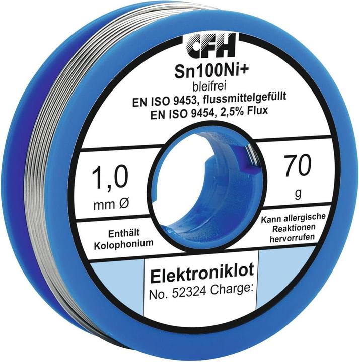 Actual product image CFH Electronic solder EL 325