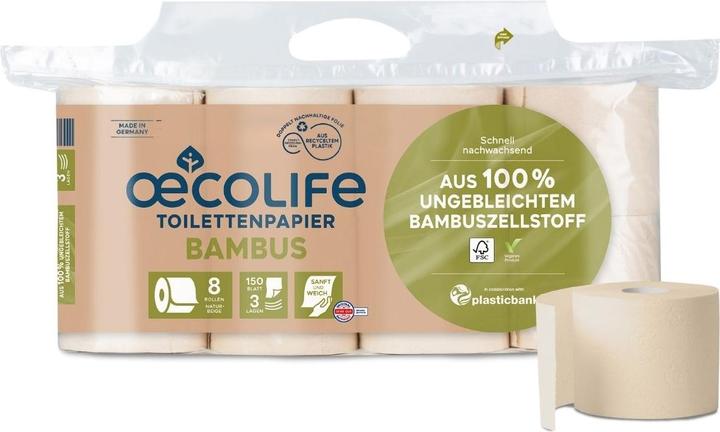 Immagine prodotto Oecolife Bambù (8 x)