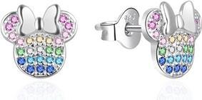 Agato - Glittering Silver Minnie Earrings AGT-ED021PC