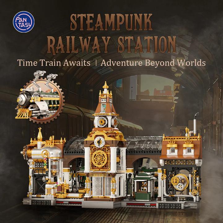 Actual product image Pantasy Steampunk Series Railway Station