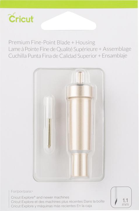 Actual product image Cricut Replacement blade Fine-Point Premium with holder