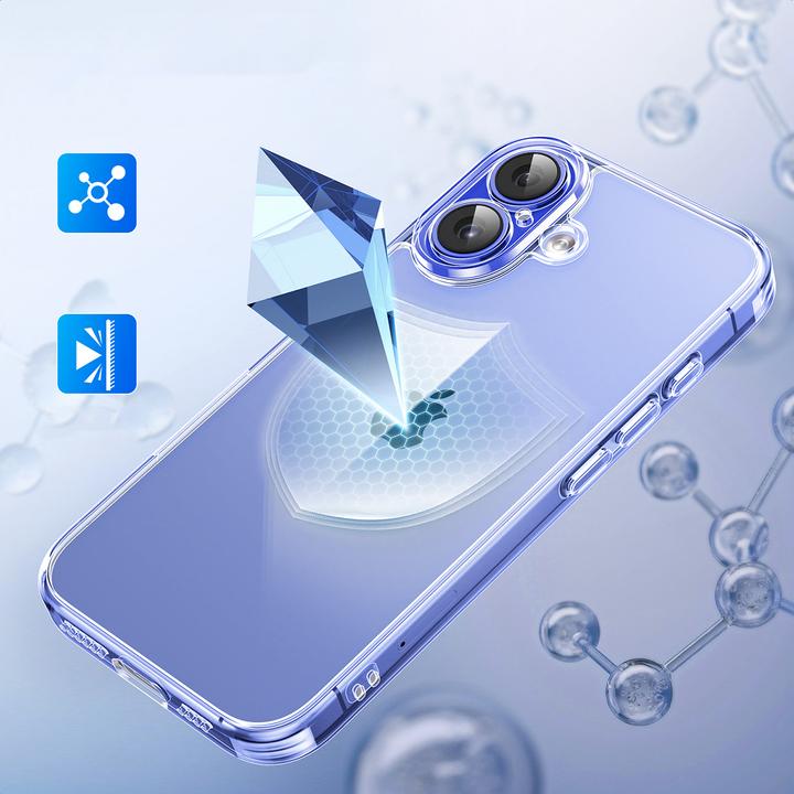 Image du produit Ugreen Classy Clear Étui de protection pour iPhone 16 Plus - Transparent (Apple iPhone 16 Plus)