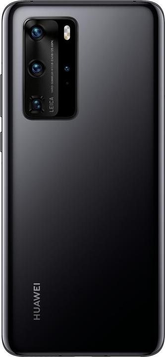 Image du produit Huawei P40 Pro (256 Go, Noir, 6.58", Double SIM hybride + eSIM, 50 Mpx, 5G)