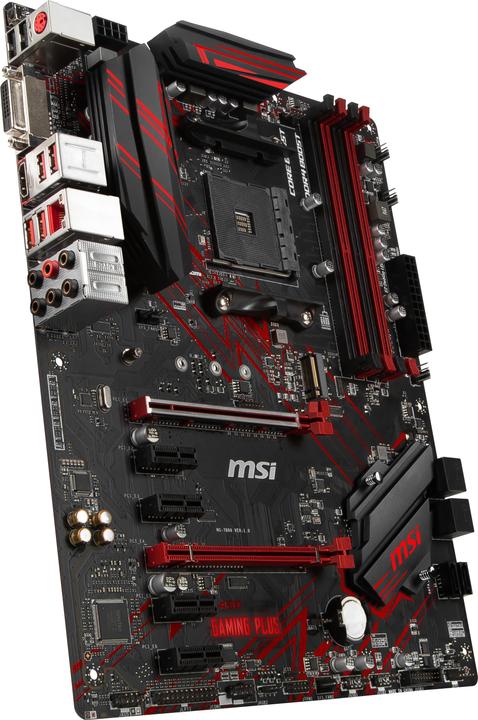 Image du produit MSI B450 Gaming Plus (AM4, AMD B450, ATX)