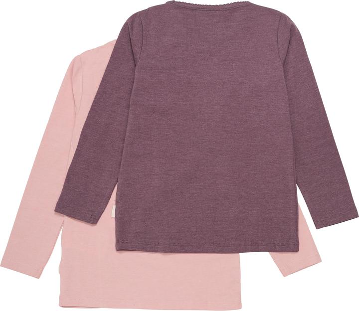 Immagine prodotto Minymo Maglietta Basic 34 L/S da bambino (confezione da 2) (140)