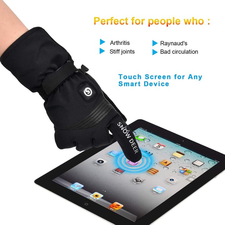 Actual product image Snow Deer Beheizbare Handschuhe (L)