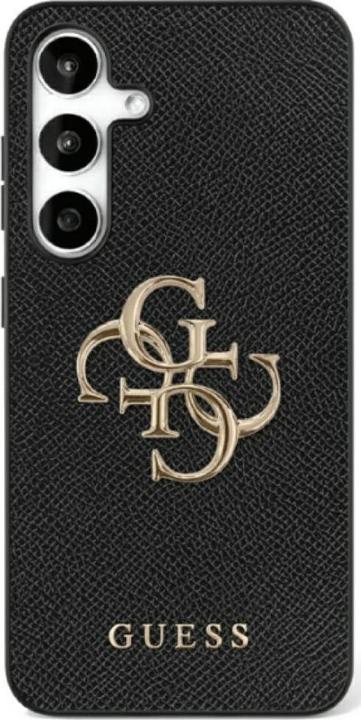 Immagine prodotto Guess Etui Grained Big 4G Logo Small Classic Logo do Samsung Galaxy S25 Ultra czarny (Samsung Galaxy S25 Ultra)