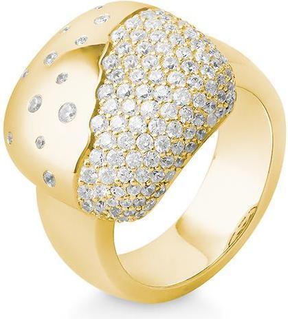Breuning RING - BRILL. 1,446 Ct. G/if (59, 750/18 K Gold)