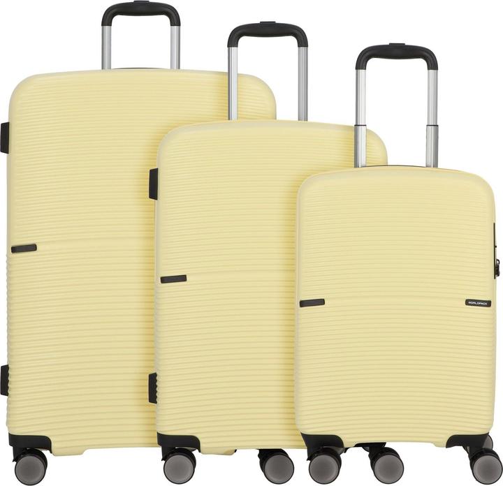 Actual product image Worldpack San Francisco 4 wheel suitcase set 3-piece (203 l, XL (from 140l))