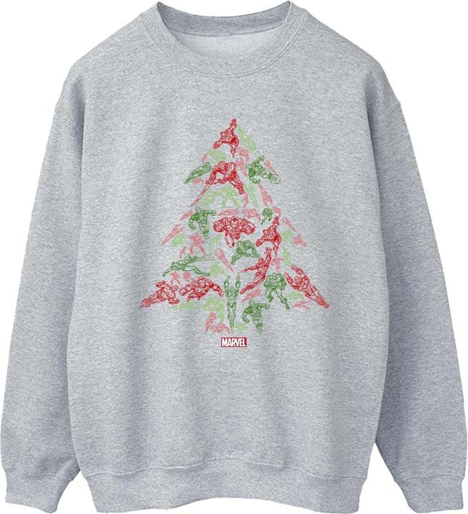 Avengers Christmas Tree Sweatshirt (L)