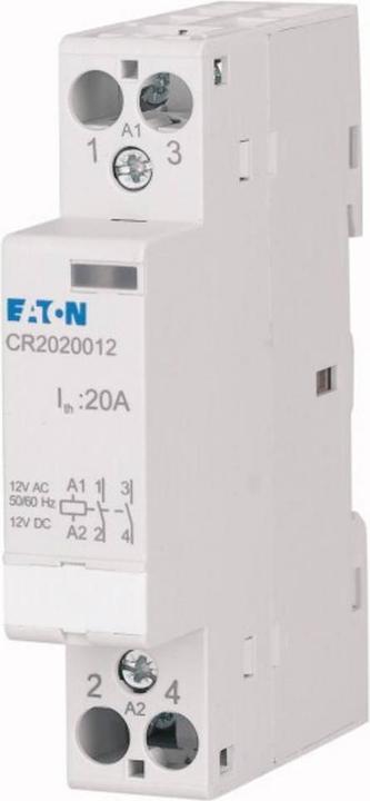 Immagine prodotto Eaton CR2002012 Contattore di installazione Tensione nominale: 12 V DC/AC Corrente di commutazione