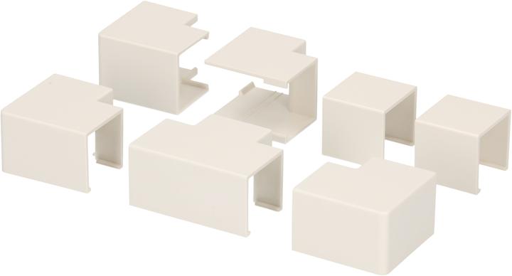 Inofix Connecteurs Plasfix 16x16mm assortis 7 pièces (Conduit, 16 cm)