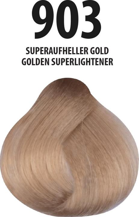 Image du produit FemMas 903) Couleur de cheveux super éclaircissant or 100ml (Or)