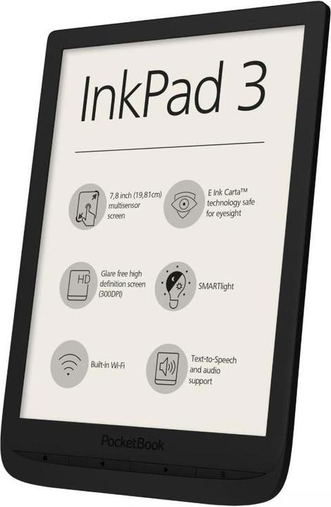 Actual product image PocketBook InkPad 3 (7.80", 8 GB, Black)
