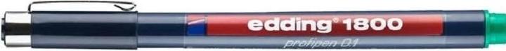 Actual product image Edding Profipen 1800 Fiber Drawing Machine (Green, 1 x)
