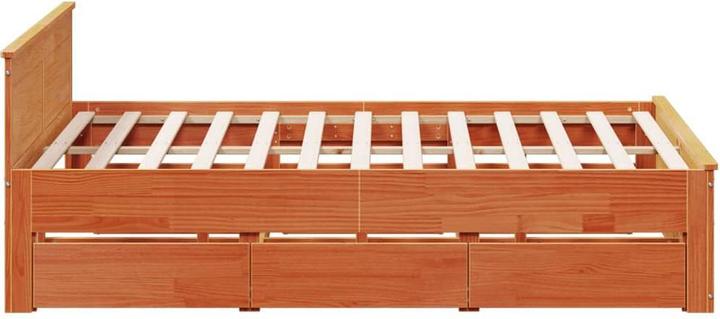 Immagine prodotto VidaXL Letto senza materasso con testiera (200 x 200 cm)