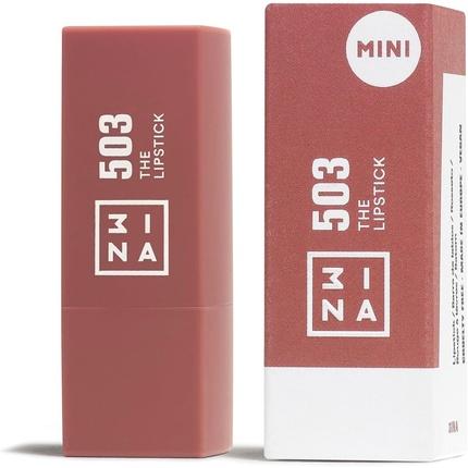 Immagine prodotto 3INA Makeup The Lipstick 503 Mini Rossetto Nudo con Vitamina E e Burro di Karitè per nutrire le labbra T (Nude)