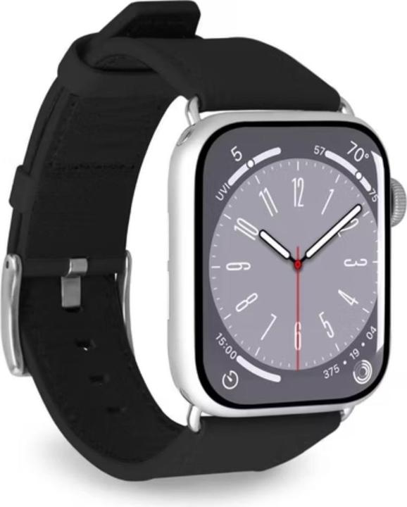 Actual product image Puro E-Classic Band for Apple Watch 38, 40 and 41mm (Faux leather)