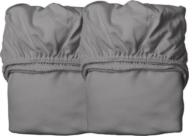 Produktbild Leander Fixleintuch (2 Stk., 140x70cm), Cool Grey (140 x 70 cm)