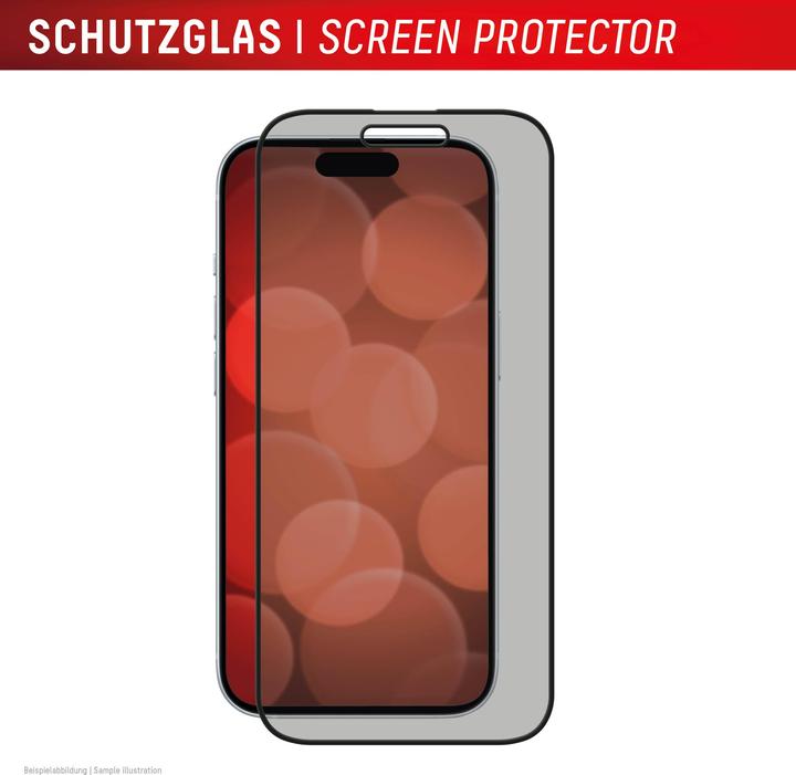 Image du produit Displex Privacy Glass, Privacy Full Cover Panzerglas (1 pièce(s), Apple iPhone 16 Plus)