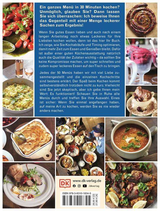 Actual product image Jamies 30 Minuten Menüs (German, Jamie Oliver, 2010)