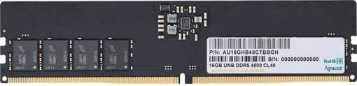 Produktbild Apacer DDR5 atmintis, 16 GB, 4800 MHz, CL40 (FL.16G2A.PTH) (1 x 16GB, 4800 MHz, DDR5-RAM, DIMM)