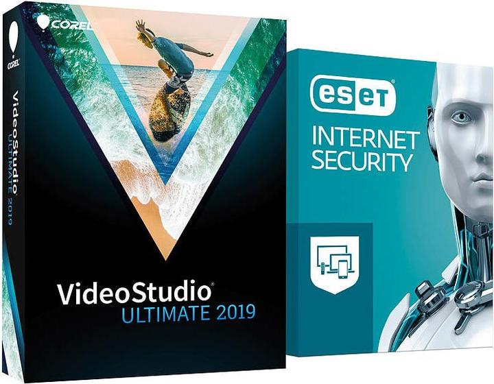 Corel VideoStudio Ultimate 2019 (inklusive ESET Internet Security) (1 User, 12 Monate)