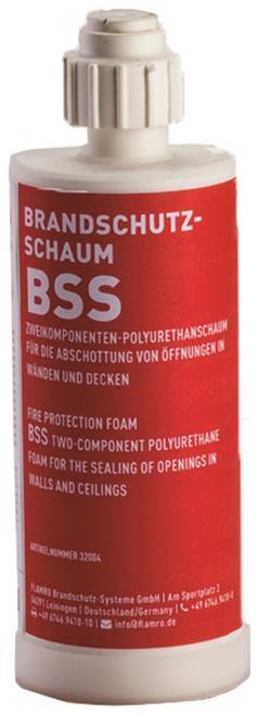 Produktbild Flamro 32004 BrandschutzschaumBSS 180g Kartusche - 5 cm (1000 ml)