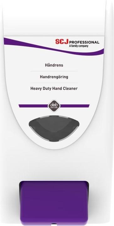 Immagine prodotto Abena Dispenser Deb Cleanse Heavy 4000 Manuel Plast Hvid/Lilla til 4 ltr. patrono