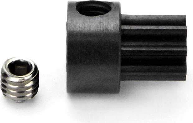 Actual product image HPI Pinion Gear 8t Steel (Micro Rs4)