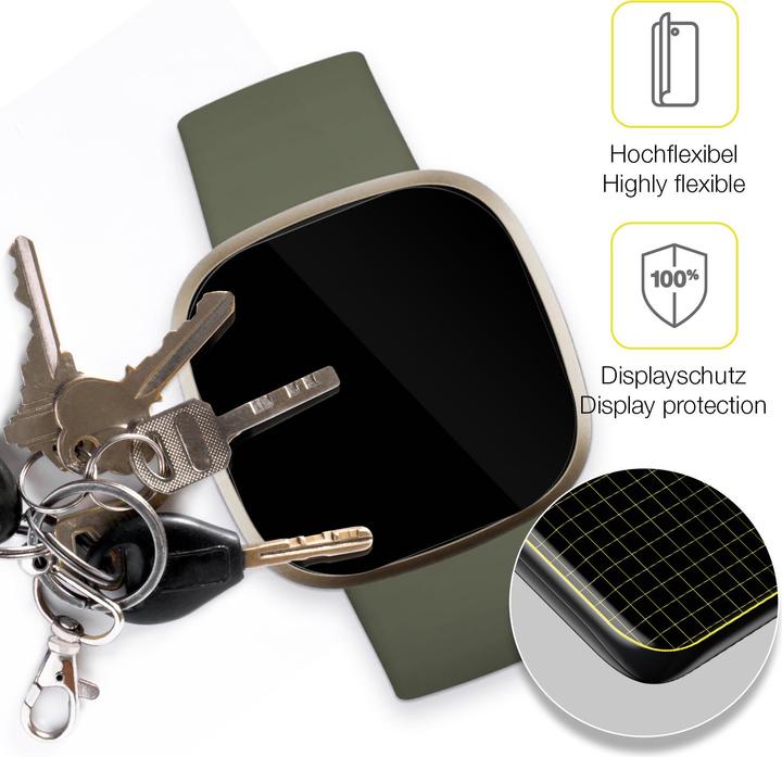 Produktbild Dipos 3D Full Cover Schutzfolie (Garmin Venu 3)