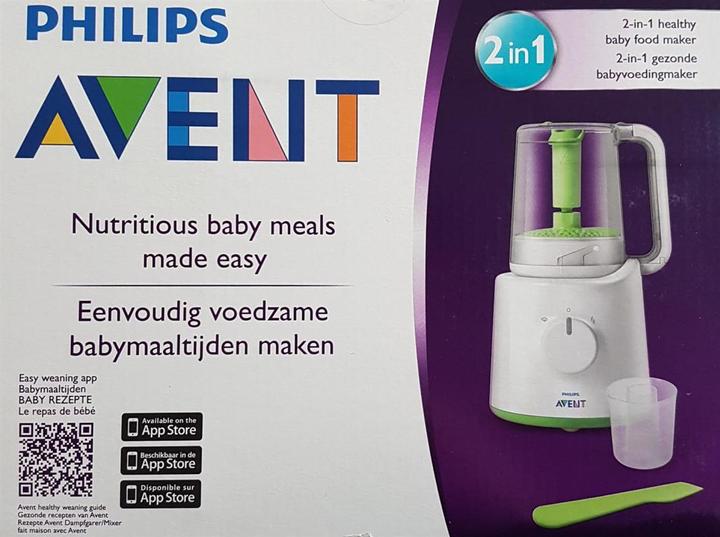Image du produit Philips Avent Cuiseur vapeur et mixeur combinés