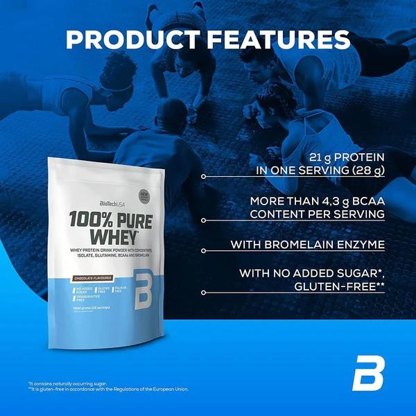 Immagine prodotto Biotech USA 100 Siero di latte puro (Vaniglia Bourbon, 1 pz., 2270 g)