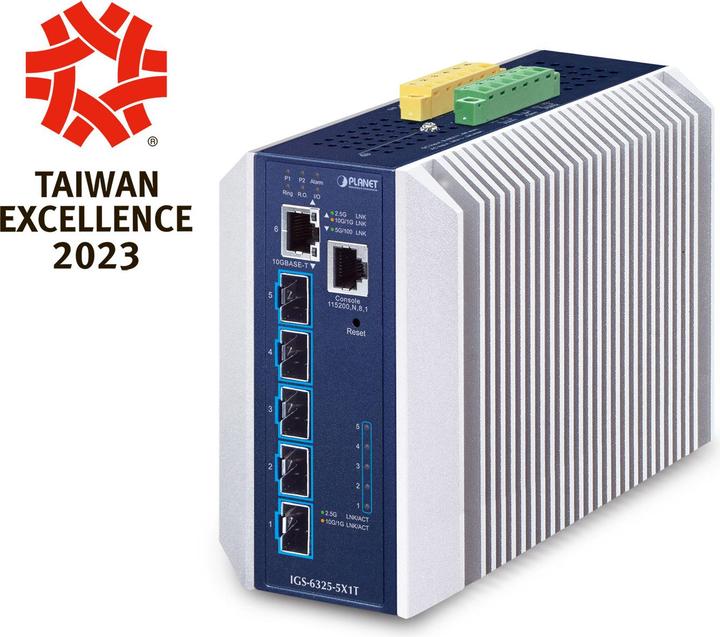Produktbild Planet Industrial Layer 3 5-Port (5 Ports)
