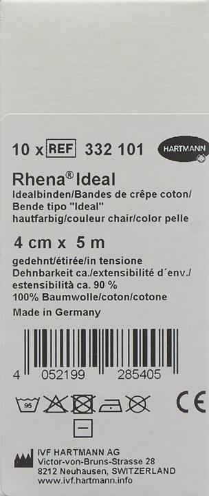 Produktbild Rhena Ideal Elastische Binde 4cmx5m hautfarbig
