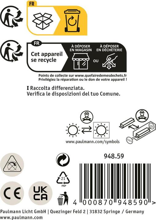 Image du produit Paulmann Juntea (900 lm, IP44)