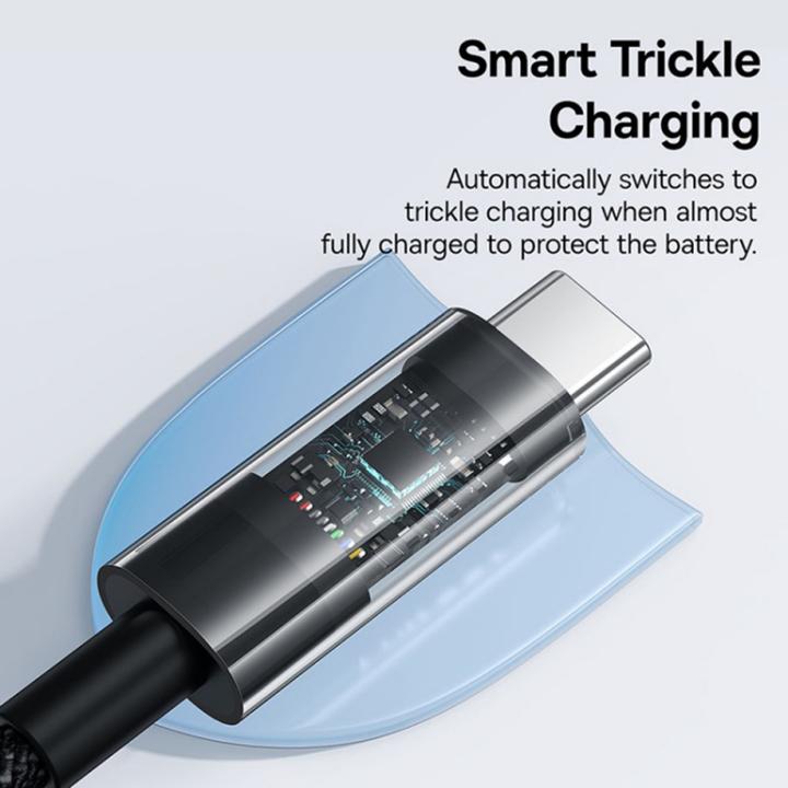 Produktbild Baseus USB C – USB C (1 m, USB 2.0, 100 W)