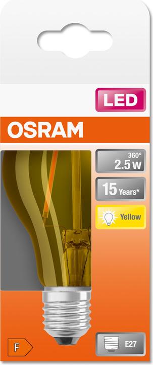 Immagine prodotto Osram LED monocromatico (E27, 2.50 W, 235 lm, 1 x, F)
