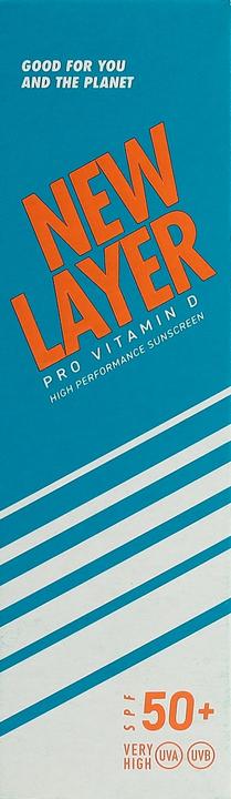 Actual product image New Layer Pro Vitamin D (Suntan cream, SPF 50+, 200 ml, 252 g)