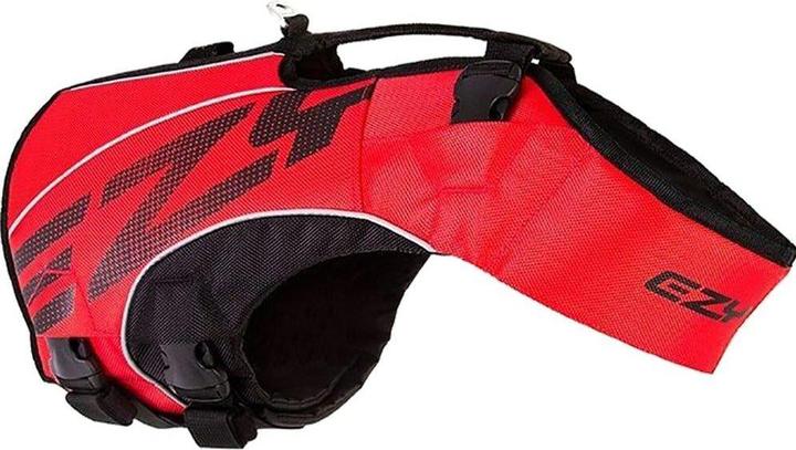 Actual product image EzyDog Life Jacket X2 Boost Red L 27-41kg (27, 28, 30, 31, 32, 33, 34, 35, 36, 38, 40, Dog life jacket)
