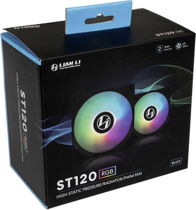 Actual product image Lian-Li ST120 RGB PWM (120 mm, 3 x)