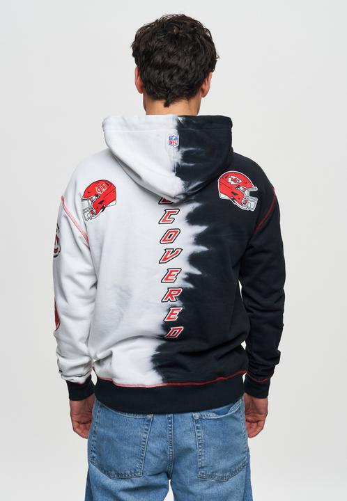 Immagine prodotto Recovered Felpa con cappuccio in pile Re:covered - INK DYE Kansas City Chiefs - XXL (XXL)