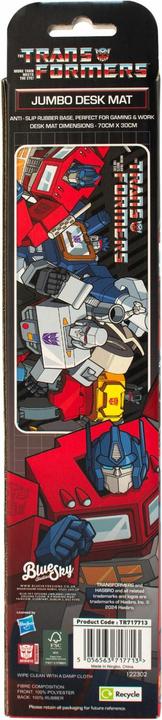 Image du produit Blue Sky TRANSFORMER - Tapis de Bureau - 70x30cm (70 x 30 cm)