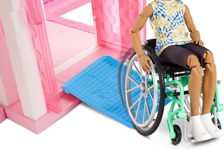 Image du produit Barbie Ken Fashionistas avec Fauteuil Roulant - Poupée Mannequin - Dès 3 ans