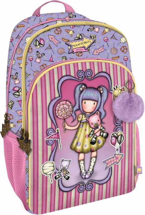 Santoro Schulrucksack Gorjuss First prize Lila (29 x 45 x 17 cm)