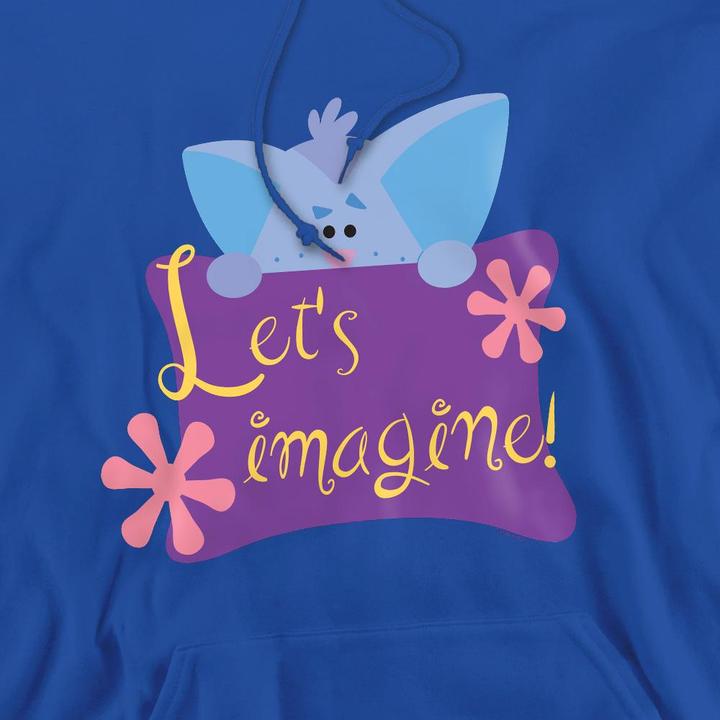 Immagine prodotto Blue´s Clues Blue's Clues Let's Imagine! Felpa con Cappuccio Uomo (L)