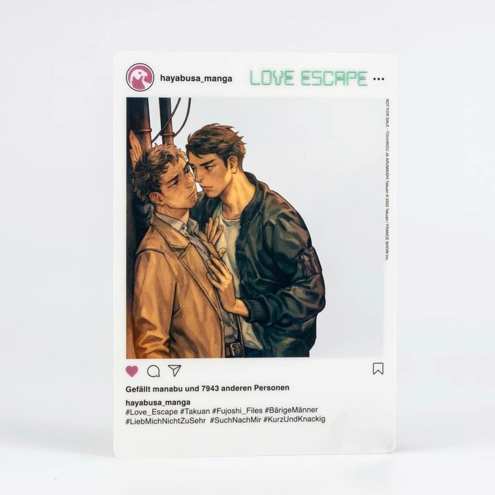 Actual product image Love Escape (German, Takuan, Dorothea Everywhere, 2024)