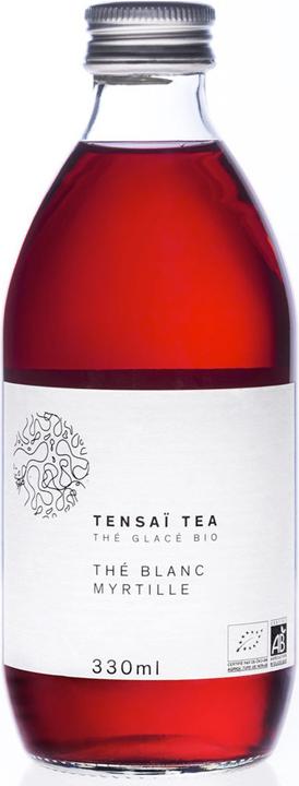 Tensai Organic White Iced Tea - Blueberry (1 x 33 cl)